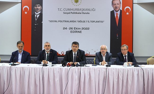 CUMHURBAŞKANLIĞI SOSYAL POLİTİKALAR KURULU, KURUM TEMSİLCİLERİYLE BULUŞTU