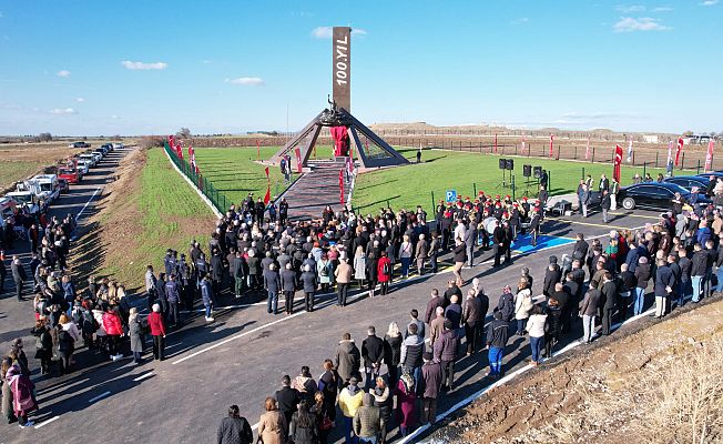 KURTULUŞUN 100.YIL ANITI AÇILDI