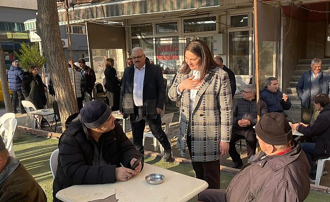 İBA, ESNAF VE VATANDAŞLA BULUŞTU