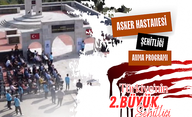 AGD, “EDİRNE MERKEZ ASKER HASTANESİ ŞEHİTLERİ ANMA” PROGRAMI DÜZENLİYOR