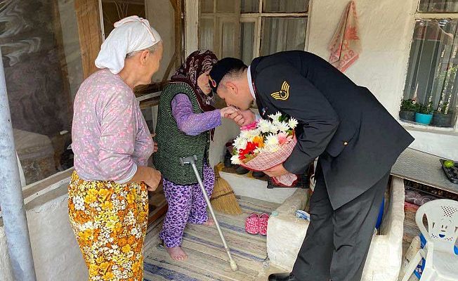 İL JANDARMA KOMUTANLIĞINDAN YAŞLILAR GÜNÜ ZİYARETLERİ