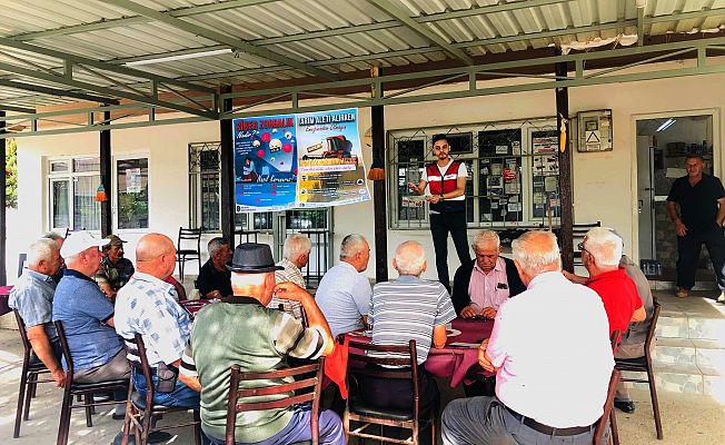 KÖYLERDE "SİBER SUÇ EĞİTİMİ"