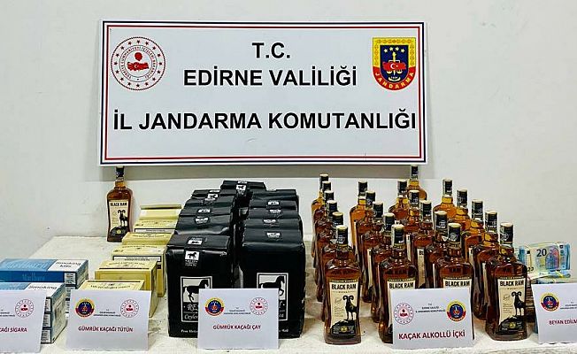 40.000 TL DEĞERİNDE KAÇAK ÜRÜN ELE GEÇİRİLDİ