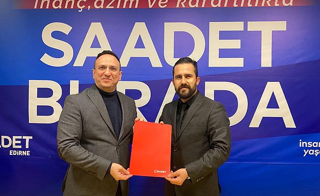 ERHAN ACET, SAADET’TEN BELEDİYE MECLİS ÜYESİ ADAY ADAYI