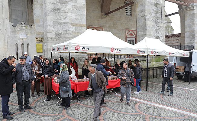 ŞEHİTLER İÇİN MEVLİT OKUTULDU, HELVA DAĞITILDI