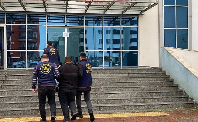 HÜKÜMLÜ JASAT DEDEKTİFLERİ'NE YAKALANDI