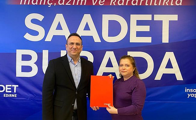 GÜLŞEN BÜYÜKKAL, SAADET’TEN BELEDİYE MECLİS ÜYESİ ADAY ADAYI