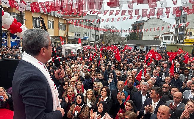 CHP'Lİ GÜNAYDIN, "HEDEF TÜM BELEDİYELERİ ALMAK"