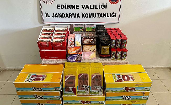 GÜMRÜK KAÇAĞI ÜRÜNLERE EL KONULDU