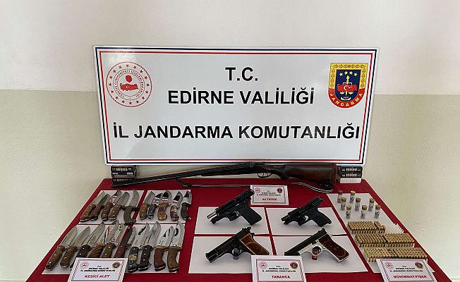 JANDARMA'DAN SİLAH VE MÜHİMMAT OPERASYONU