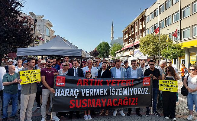 CHP, "ARTIK YETER" SLOGANI İLE EYLEM YAPTI