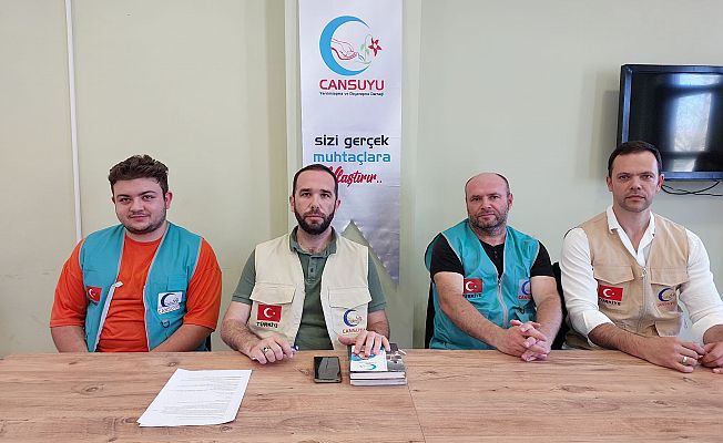 CANSUYU DERNEĞİ DESTEK BEKLİYOR