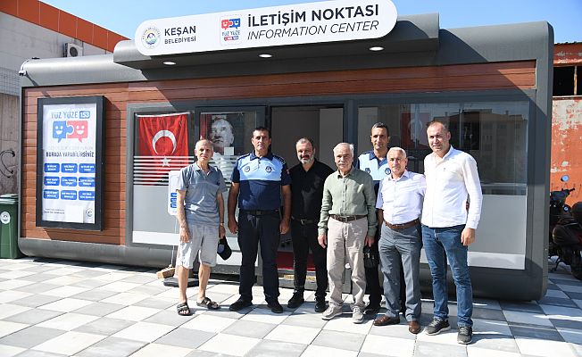 KEŞAN BELEDİYESİ HİZMET NOKTASI FAALİYETE BAŞLADI