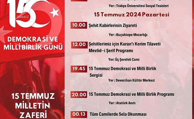 15 TEMMUZ ŞEHİTLERİNİ ANIYORUZ