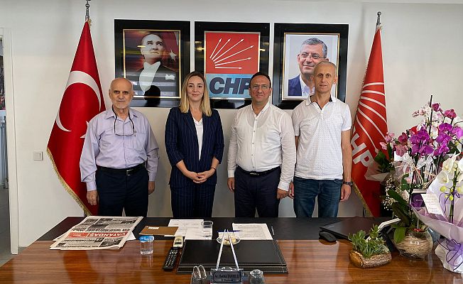 TEKİN, CHP EDİRNE İL BAŞKANI TAYBILLI’YI ZİYARET ETTİ