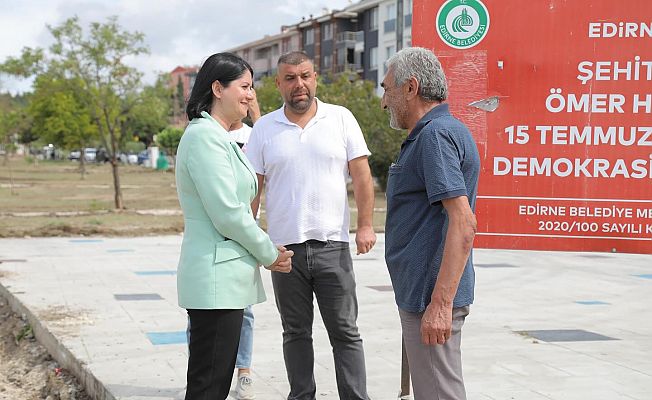 15 TEMMUZ ŞEHİTLER PARKI'NIN ÇEHRESİ DEĞİŞİYOR