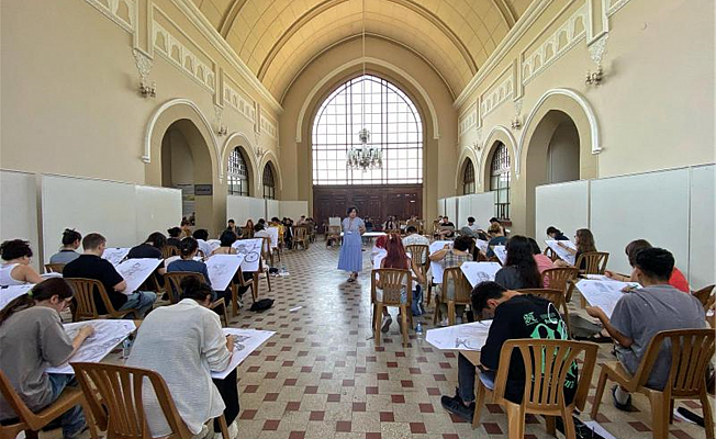 GÜZEL SANATLAR FAKÜLTESİ YETENEK SINAVLARI TAMAMLANDI