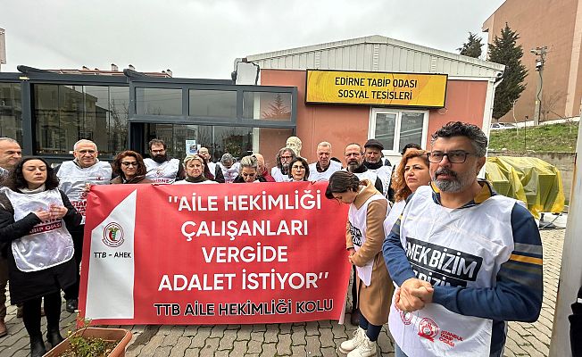 SAĞLIK ÇALIŞANLARI VERGİ ADALETİ İSTEDİ