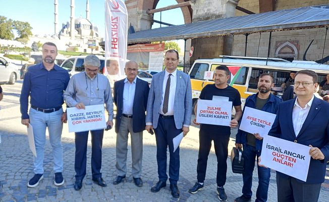 İSRAİL'İN SOYKIRIMI YILDÖNÜMÜNDE LOKMA DAĞITILDI