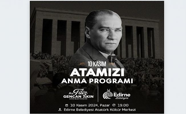 ATATÜRK AKM'DE ANILACAK