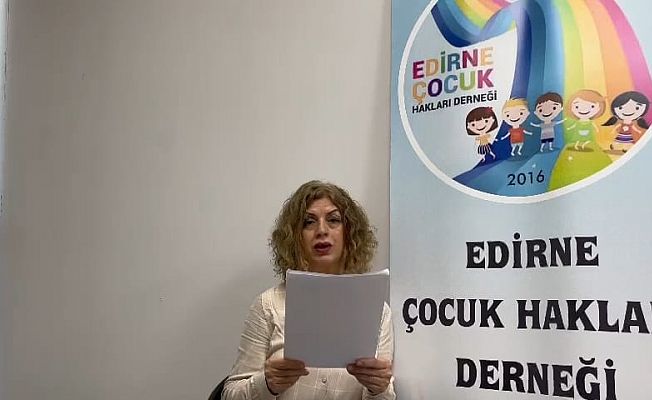 ERCİN "ÇOCUK HAKLARI İÇİN ŞİMDİ HAREKETE GEÇMELİYİZ!"