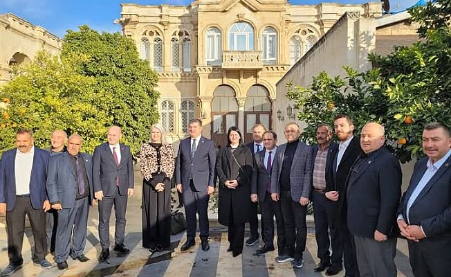 BAŞKAN GENCAN AKIN, KİLİS’TE İL BELEDİYE BAŞKANLARI TOPLANTISINA KATILDI