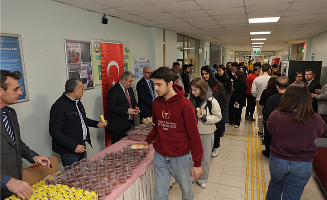 FİNAL HAFTASINDA ÖĞRENCİLERE MORAL İKRAMI